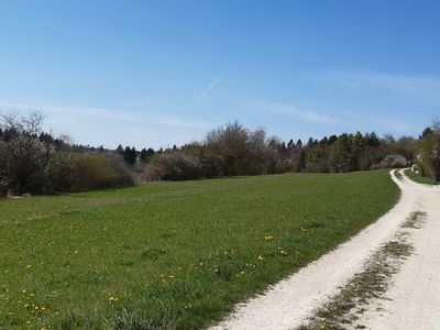 Zugang zu den Wanderwegen