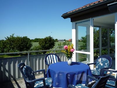 Balkon der Ferienwohnung