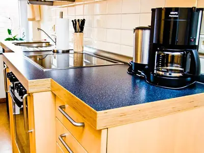 Küche Ferienwohnung Zum Rosengarten