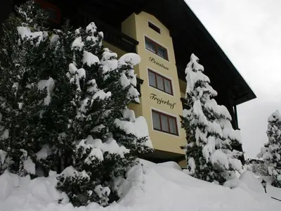Haus Ansicht Winter