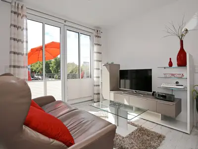 Wohnzimmer mit TV