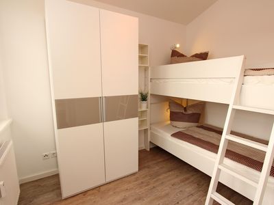 2. Schlafzimmer mit Etagenbett