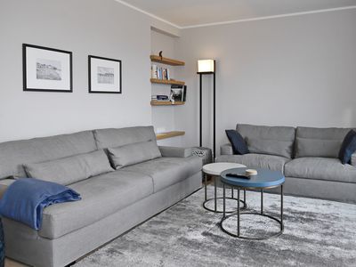 Wohnzimmer mit Schlafcouch