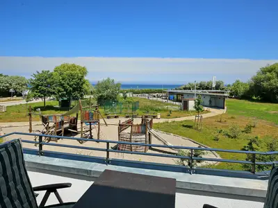 Balkon mit Nord-Ausrichtung