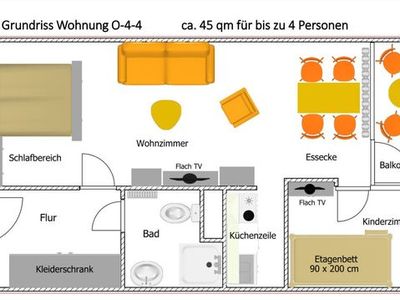 Ferienwohnung für 4 Personen (45 m²) in Heiligenhafen 3/10