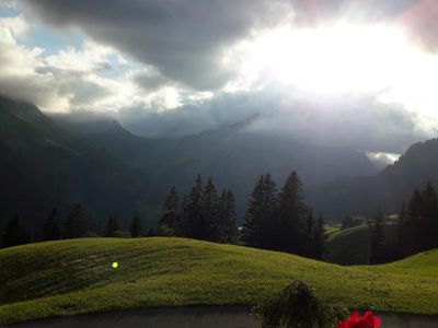 Bergpanorama Terrasse