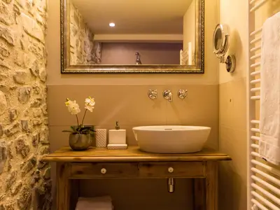 trendiges Badezimmer