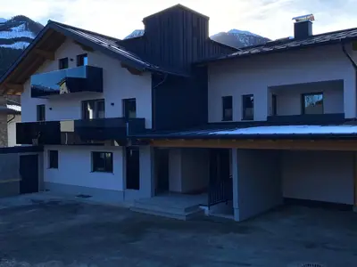 Außenansicht aufs Gästehaus Ortner