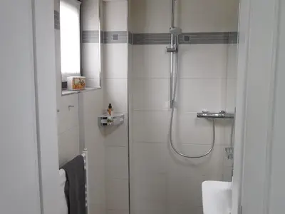 Dusche, ebenerdig