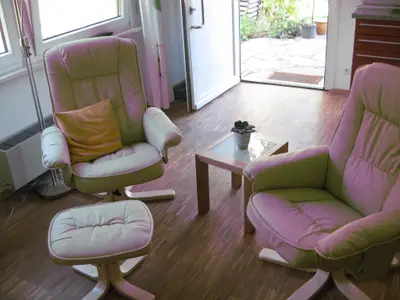 Wohnbereich mit Relaxsessel