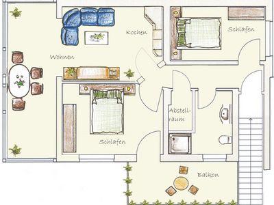 Ferienwohnung für 4 Personen (66 m²) in Heringsdorf (Seebad) 9/9