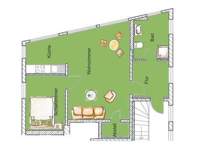 Ferienwohnung für 4 Personen (57 m²) in Heringsdorf (Seebad) 6/6