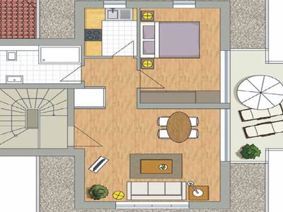 Ferienwohnung für 2 Personen (57 m²) in Heringsdorf (Seebad) 6/6