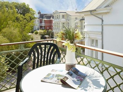 Balkon mit Gartenmöbeln