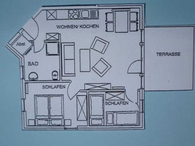 Ferienwohnung für 4 Personen (54 m²) in Heringsdorf (Seebad) 7/7