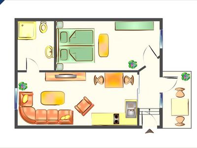 Ferienwohnung für 2 Personen (37 m²) in Heringsdorf (Seebad) 10/10