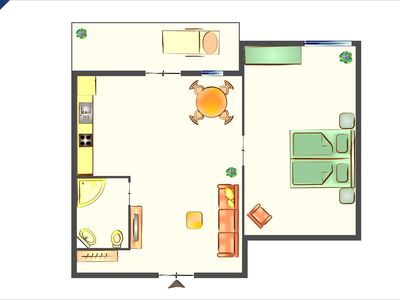 Ferienwohnung für 4 Personen (40 m²) in Heringsdorf (Seebad) 10/10