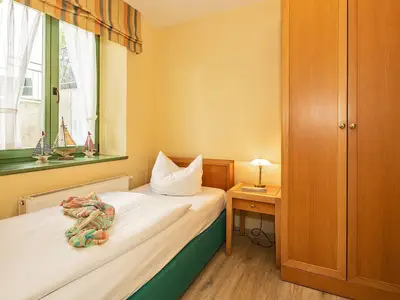 Schlafzimmer mit Einzelbett