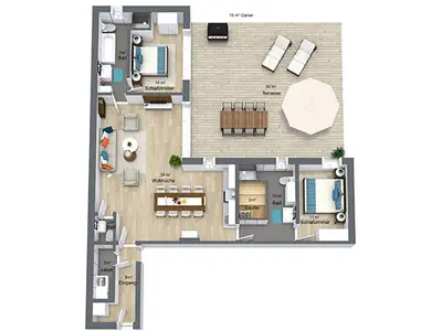 Ferienwohnung für 6 Personen (90 m²) in Heringsdorf (Seebad) 2/10
