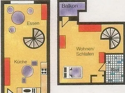 Ferienwohnung für 3 Personen (60 m²) in Heringsdorf (Seebad) 6/10