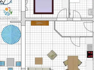 Ferienwohnung für 4 Personen (48 m²) in Heringsdorf (Seebad) 10/10