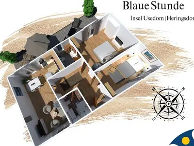Ferienwohnung für 5 Personen (78 m²) in Heringsdorf (Seebad) 4/10