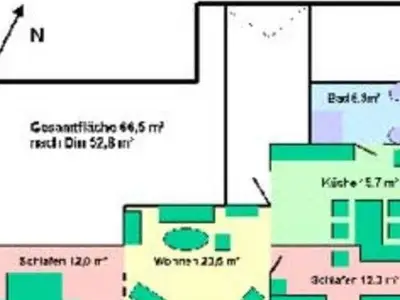 Ferienwohnung für 4 Personen (55 m²) in Heringsdorf (Seebad) 3/10