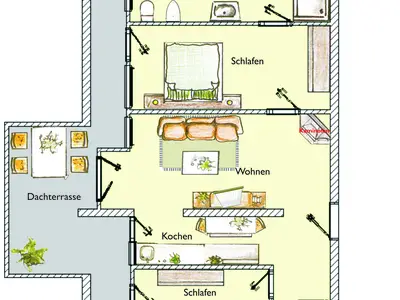 Ferienwohnung für 4 Personen (74 m²) in Heringsdorf (Seebad) 10/10