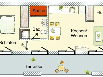 Ferienwohnung für 4 Personen (49 m²) in Heringsdorf (Seebad) 9/9