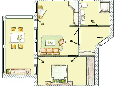 Ferienwohnung für 3 Personen (58 m²) in Heringsdorf (Seebad) 6/6
