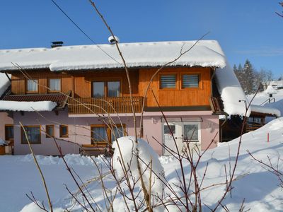 Außenansicht des Gebäudes. Hausansicht Ostseite