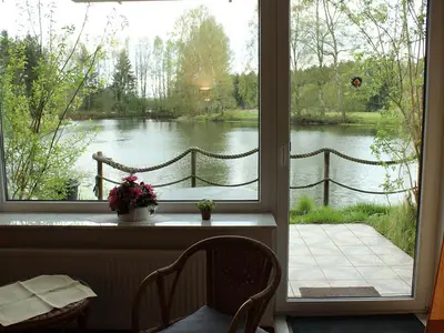 Ferienwohnung Erdgeschoss mit Seeblick