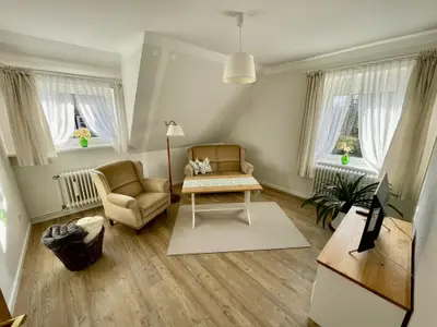 Haus Helga Retro- Wohnzimmer