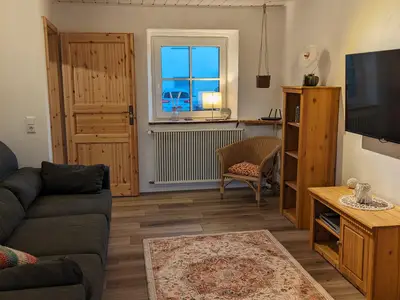 Wohnzimmer, Ferienhaus Hoffmanns Eden, Hkeil
