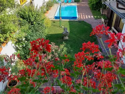 Garten mit Pool
