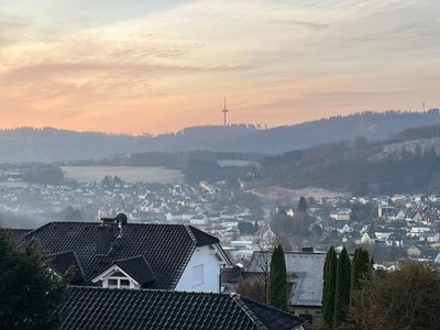 Ausblick Wohnzimmer Lavendel