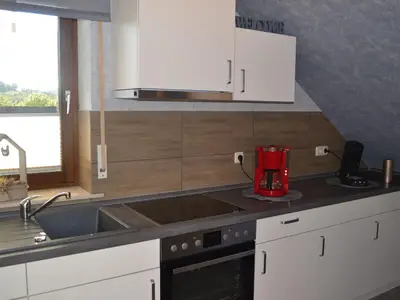 Kochbereich. Küche neu 45 m²