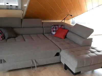 Wohnzimmer - Ausziehcouch