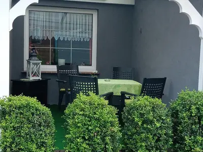 Terrasse Ferienwohnung Jasmin