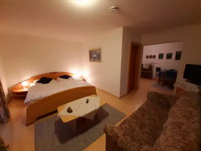 Schlaf- und Wohnbereich