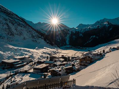 Fernerblick Apartments Hintertux Ausblick Winter