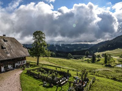 Blick aus der Ferienwohnung