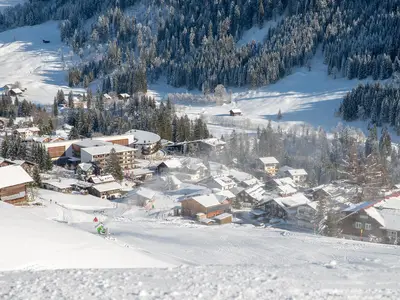Auf den Ski bis vor die Tür
