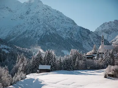 ruhige Lage direkt in Hirschegg
