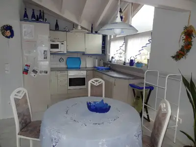 KITCHEN, INSIDE, OUTSIDE