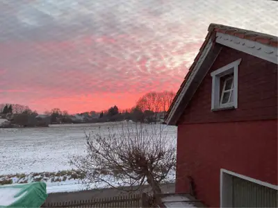 Aussicht um Winter