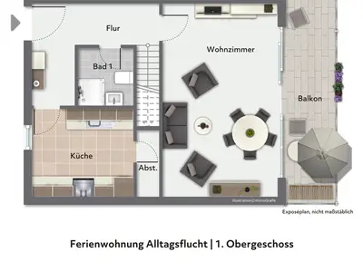 Ferienwohnung für 8 Personen (98 m²) in Hohenkirchen (Ostsee) 3/10