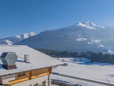 Aussicht vom Ferienhaus [Winter]