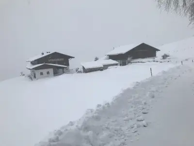 Haus im Winter