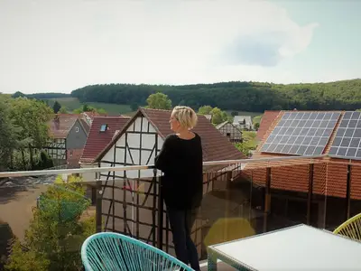Rapunzel - Blick von der Dachterrasse